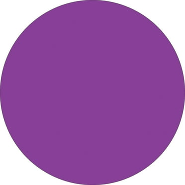 Tape Logic Inventory Circle Labels 1" Purple 500/Roll DL611M