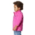 thumbnail image 3 of Chaqueta polar Columbia Benton Springs rosa para bebé niña XS, 3 of 9