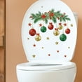 thumbnail image 4 of Toilet Seat Sticker, Bathroom Decal, Cute Multicolor Toilet Decoration Sticker for Public Restrooms and Home Bathrooms, Easy to Stick PVC Material, 29x23cm Size, Waterproof and Durable, 4 of 7