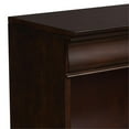 thumbnail image 5 of Pemberly Row Dark Brown Junior Executive 72 Inch Bookcase (RTA), 5 of 8