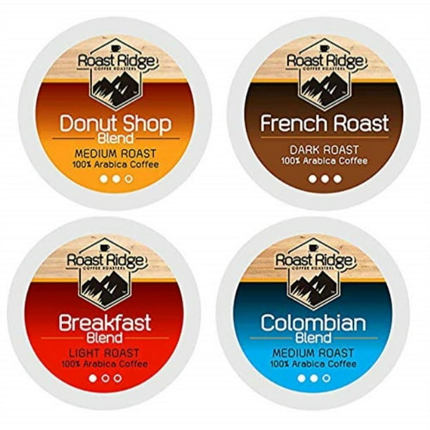 roast ridge coffee roasters variety pack single cup coffee 100 count