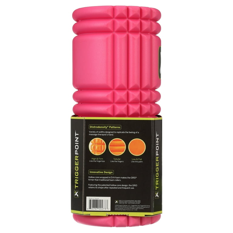 TriggerPoint GRID 1.0 Foam Roller Pink 13