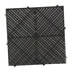 thumbnail image 3 of Baldosas de drenaje entrelazadas para pisos, garajes interiores, terrazas de piscinas y cobertizos. Negro, 3 of 9