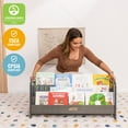 thumbnail image 5 of ECR4Kids 3-Shelf Floor Book Display with Handles, 36in, Children's Furniture, Grey Wash, 5 of 9