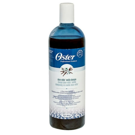 Oster Equine Care Series Show White Vanilla Whitening and Brightening Shampoo