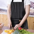 thumbnail image 4 of Cooking Apron Kitchen Chef Waiter Bib Apron With 2 Pockets For Men Women,1pc, 4 of 5
