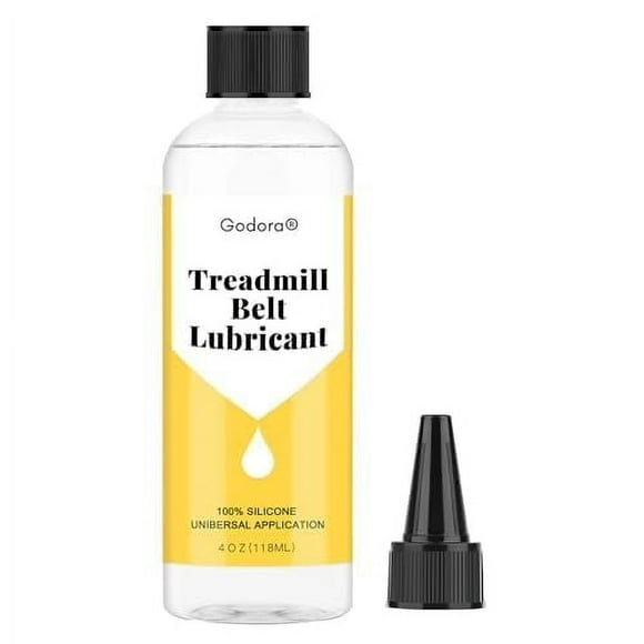 100% Silicone Treadmill Lubricant/Treadmill Lube, 4 Ounces Premium Silicone Oil for Treadmill Belt Lubrication, Easy to Apply Treadmill Belt Lubricant Oil, Suitable for Nearly All Type of Treadmills