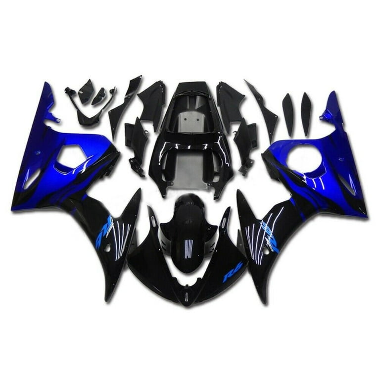 Mad Hornets Fairing Blue Black Injection Plastic Kit Fit For