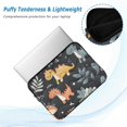 thumbnail image 2 of FORMRS 13-13.3 inch Laptop Sleeve Case Soft Carrying Quilted Computer Bag Cover, Orange Dinosaur, 2 of 7