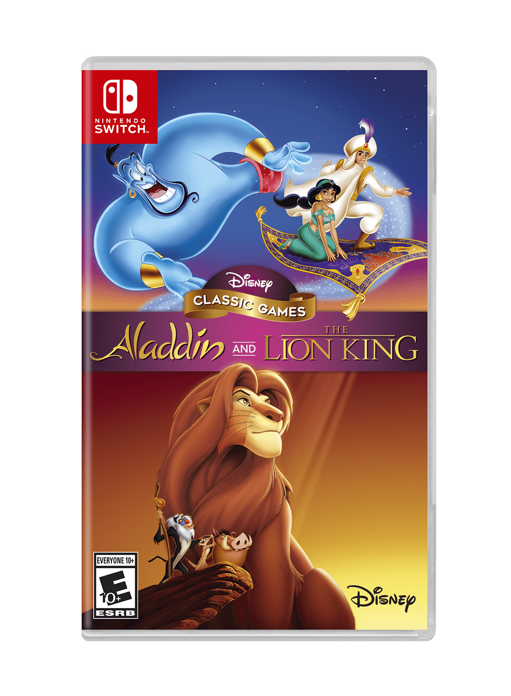 Disney Classic Games: Aladdin and the Lion King - Nintendo Switch -  