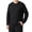 (New21)Black, variant on Thousandth Men's Plus Size Crewneck Tees Casual Long Sleeve Basic Top Soft Breathable Everyday Pullover Top for Daily