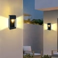 thumbnail image 6 of Qocolhg Solar Lights Outdoor Waterproof, Motion Sensor Wireless Solar Wall Light, Dusk to Dawn Outdoor Security Wall Lamps Fence Lights Solar Gutter Light for Corridor Balcony Courdyard Garage Patio, 6 of 9