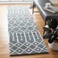 thumbnail image 2 of SAFAVIEH Himalaya Darin Geometric Wool Runner Rug, Grey/Ivory, 2'3" x 8', 2 of 7
