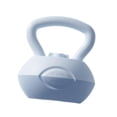 thumbnail image 2 of Pesa rusa rellena de agua, pesa rusa para ejercicios, antideslizante, ergonómica, para levantamiento de caderas, entrenamiento de fuerza y ​​glúteos. Azul, 2 of 8