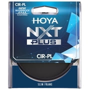 Hoya NXT Plus 49mm 10-Layer HMC Multi-Coated UV Lens Filter, Low-Profile Aluminum Frame - With Hoya NXT Plus 49mm 10-Layer HMC Multi-Coated Circular Polarizer Lens Filter