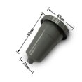 thumbnail image 5 of OUTAD 3PCS Reusable Coffee Pods Stainless Steel Mesh Filter Re-usable Coffee Filter For Keurig Home Brewing System, 5 of 5