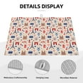 thumbnail image 3 of Yiaed Paris Print Highly Absorbent Microfiber Kitchen Counter Mat, Dish Drying Pad for Dishes, Utensils, Pots and Pans, Large 18" x 24", 3 of 7