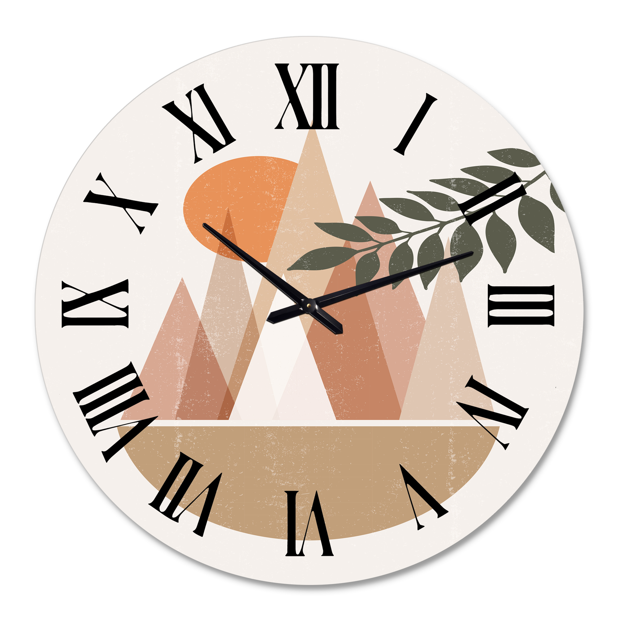 Designart 1 in Quartz Modern/Contemporary Wall Clock