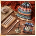 thumbnail image 2 of Set de instrumentos de meditación Maasechs Tibetan Tingsha, 2 of 6