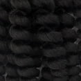 Darling Flexi Rod Curls Crochet Hair 2X Pack, 14 inch, 1B, Female