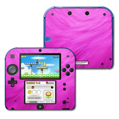 Mightyskins Protective Vinyl Skin Decal Cover for Nintendo 2DS wrap sticker skins Pink (Best 2ds Protective Case)