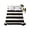 Black, variant on Twin Flat Sheet Only Caramel Tan Stripe Farm Linen Soft Microfiber Cooling Bedding Sheets Modern Minimalist Line Art Flat Bed Sheet for Hotel, Home Decor