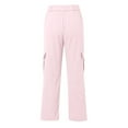 thumbnail image 6 of Outfmvch Cargo Pants Sweat Pants for Womens Tall Pants for Women Long Womens Cargo Pants Work Pants Women Jeans for Women Pink Xl, 6 of 8