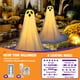 thumbnail image 2 of Joyin para decoración de Halloween, 2 paquetes, 120 cm, control remoto con forma de fantasmas iluminados, 2 of 8
