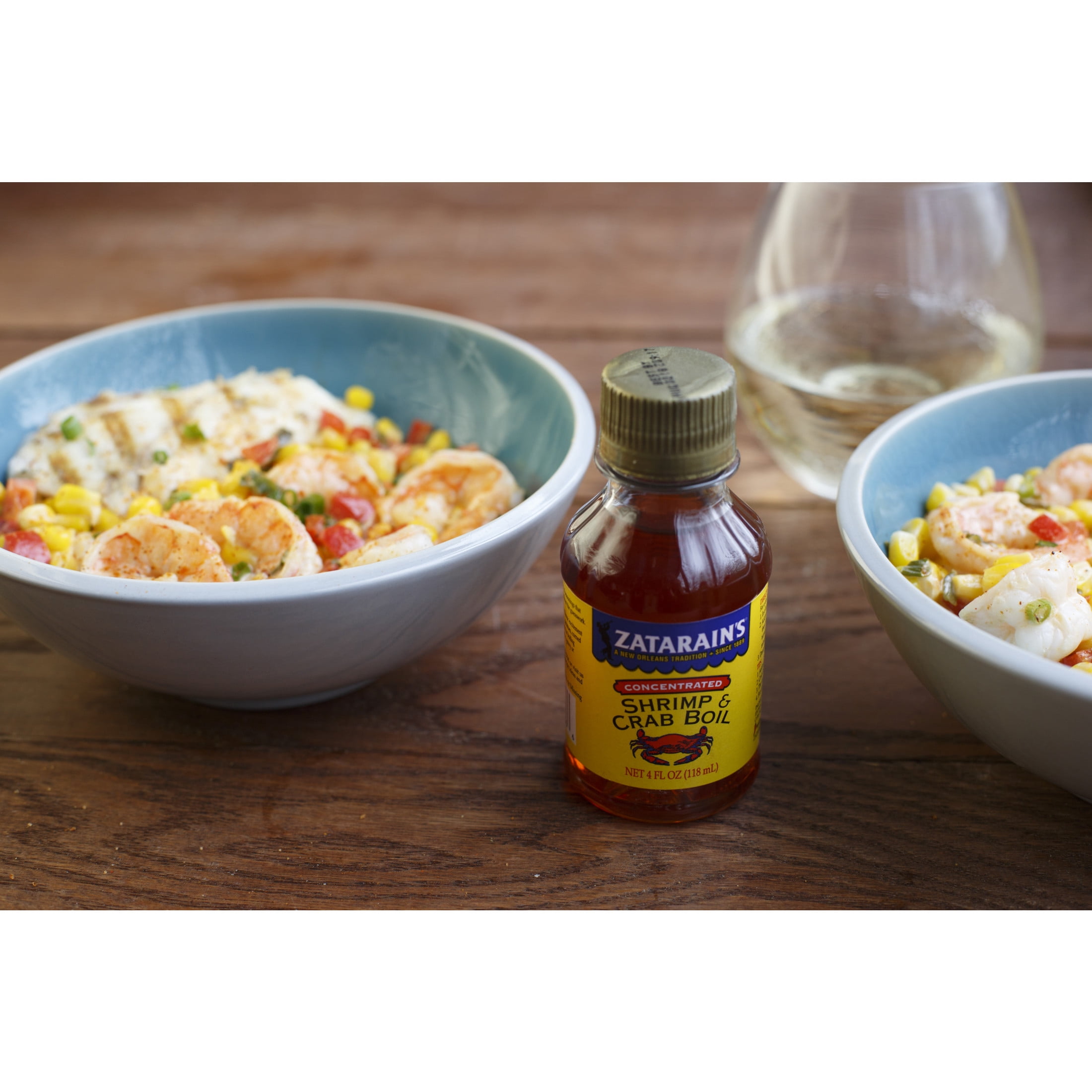 Zatarain's Concentrated Shrimp & Crab Boil, 4 fl oz Bottle