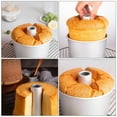 thumbnail image 2 of POINTERTECK Angel Food Cake Pan w/ Removable Bottom Tube Nonstick Cheesecake Baking, 2 of 6