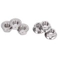 thumbnail image 4 of 50Pcs Flange Nut 304 Stainless Steel Fastener Accessory Set Kit for Fixing MaintenanceM10, 4 of 5
