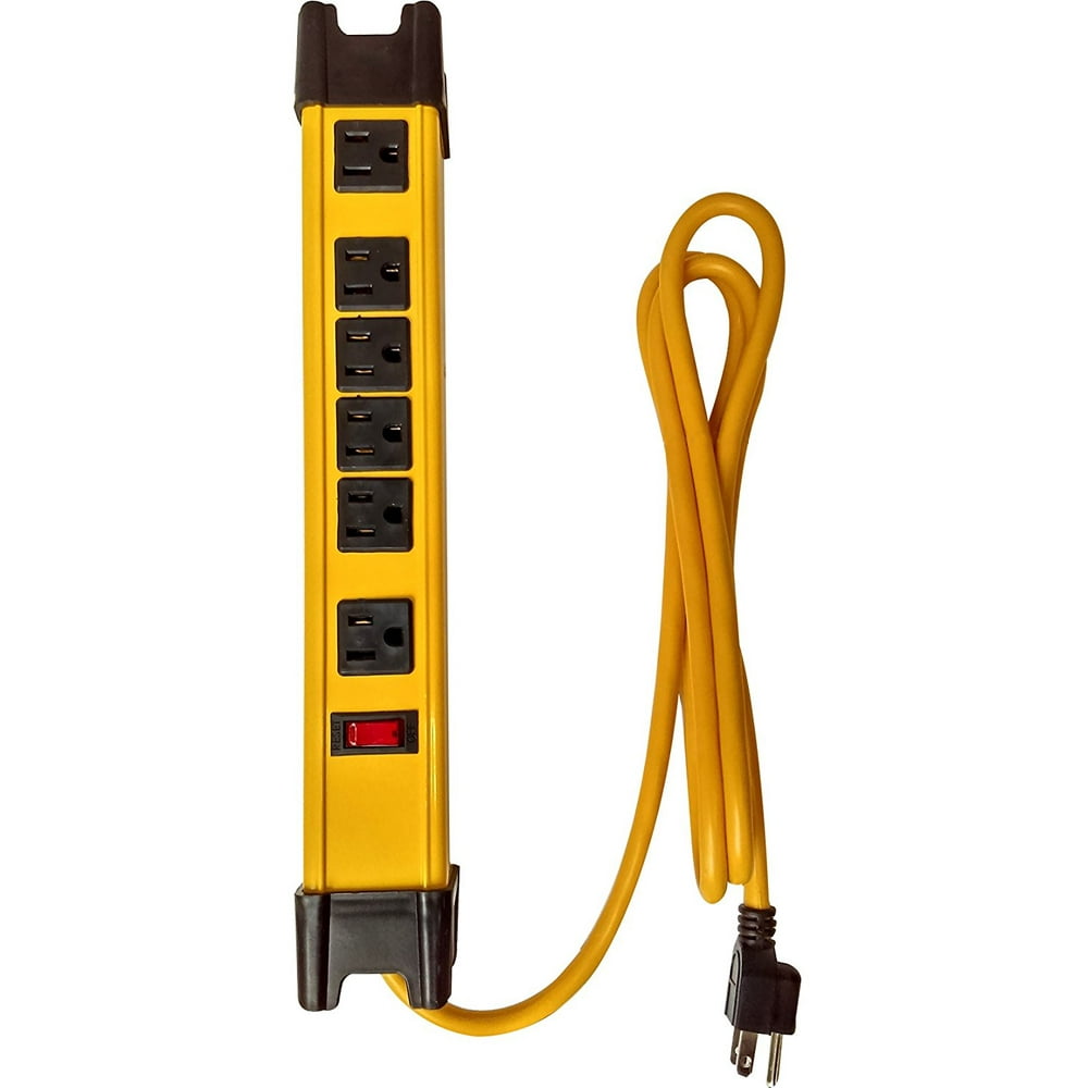 Premium Heavy Duty Industrial Metal Housing Power Strip Surge Protector