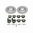 thumbnail image 2 of Power Stop Front Euro-Stop ECE-R90 Certified Brake Pad and Rotor Kit ESK886 Fits 2001 Audi S4, 2 of 5