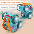 thumbnail image 5 of Piegricdiat Speedlite Coche Dinámico con Engranajes y Luces LED Coche de Juguete Luminoso Transparente para niños Coches de Juguete Bump And Go con Engranajes móviles de Colores Adecuado para niños de, 5 of 5