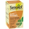 Senokot Extra Strength Natural Vegetable Laxative for Gentle Overnight Relief Occasional Constipation, 36 Count