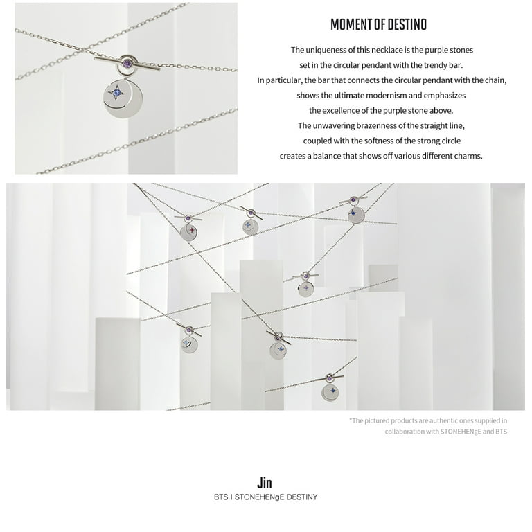 BTS | STONEHENgE Moment of Light Jewelry Necklace DESTINY