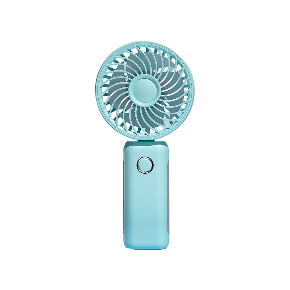 tssuouriy Mini Fan Handheld Electric USB Rechargeable Air Conditioning 3  Speeds Fans Cooling Personal Silent Outdoor for Office Blue/Fan | Walmart  Canada