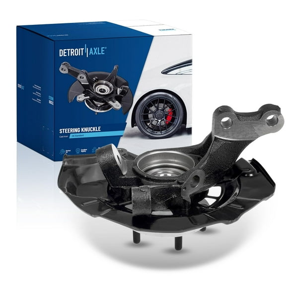 Detroit Axle - Front Right Steering Knuckle Load Wheel Bearing Hub for 2007-2012 Lexus ES350, 2007-2011 Toyota Camry
