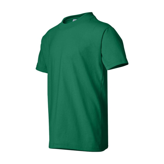 Hanes Garçon ComfortBlend EcoSmart Col Ras du Cou, L, Vert Kelly