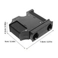 thumbnail image 2 of OULII Black Plastic Heavy Duty Fending Hanger Boat Fenderboard Adjuster 1Pcs, 2 of 6