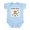 Sky Blue, variant on CafePress - Little Chef Infant Bodysuit - Baby Light Bodysuit, Size Newborn - 24 Months