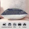 thumbnail image 5 of Set Of 4 Compass Navigation Marine Style Decorative Sofa Cushion Cover Geometric Pattern(45 X 45 Cm), 5 of 5