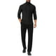 thumbnail image 2 of Suéteres de cuello alto para hombres INSPIRE CHIC, suéteres de punto cálidos de color sólido, suéteres de pullover negros S, 2 of 6