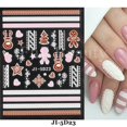 thumbnail image 1 of Pegatinas 3D de dibujos animados de Papá Noel para decoración de uñas, deslizadores de uñas de invierno, decoración de manicura DIY, alce, copo de nieve, pingüino, árbol de nieve, NLF889, 1 of 4