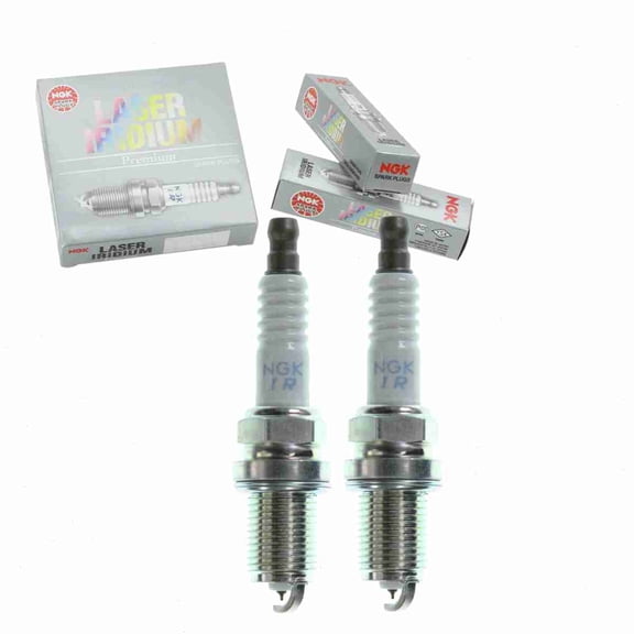 2 pc NGK 6507 Laser Iridium Spark Plugs for 4504 4702 B2401-6A0A4 IK20TT MD378582 PK20TT Ignition Wire Secondary Fits select: 2001-2005 DODGE NEON, 2002-2005 SUBARU IMPREZA