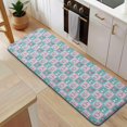 thumbnail image 5 of Checkered Unicorn Cat Pattern Kitchen Rug Mat,Kitchen Runner Rugs Non Skid Washable,Decorative Kitchen Floor Mats for Kitchen,Sink,Laundry,17"x47.2", 5 of 7