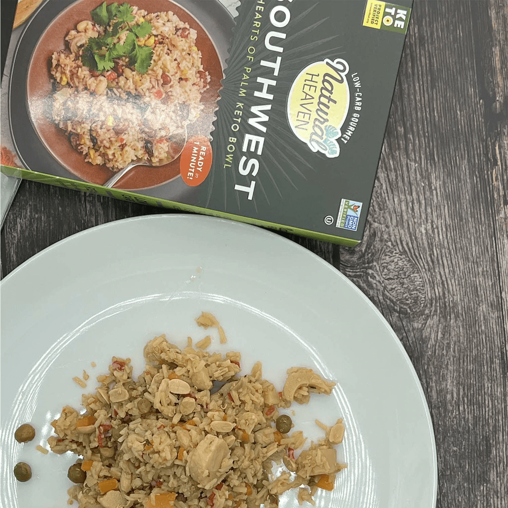 Keto Bowl Ready Meal Hearts of Palm by Natural Heaven - Southwest Size: 6-Pack