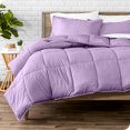 thumbnail image 1 of Bare Home Down Alternative Comforter Set - 3-Pieces - All Seasons - King/Cal King, Lavender, 1 of 7