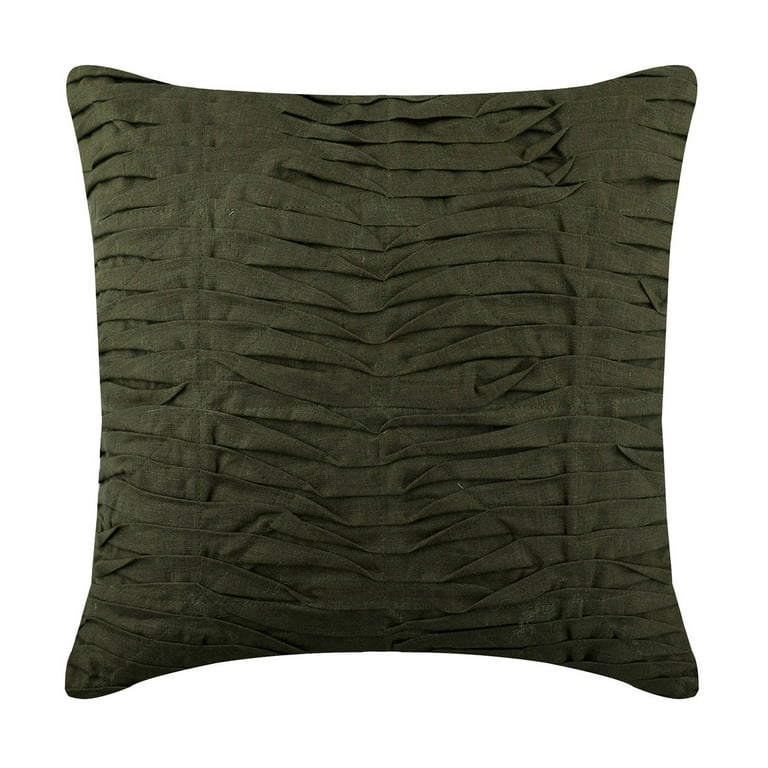 Olive green best sale accent pillows