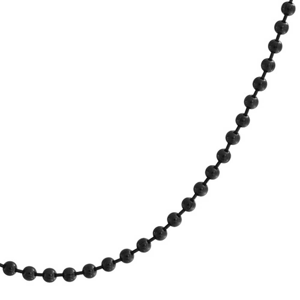 Beaded Ball Chain Necklace 